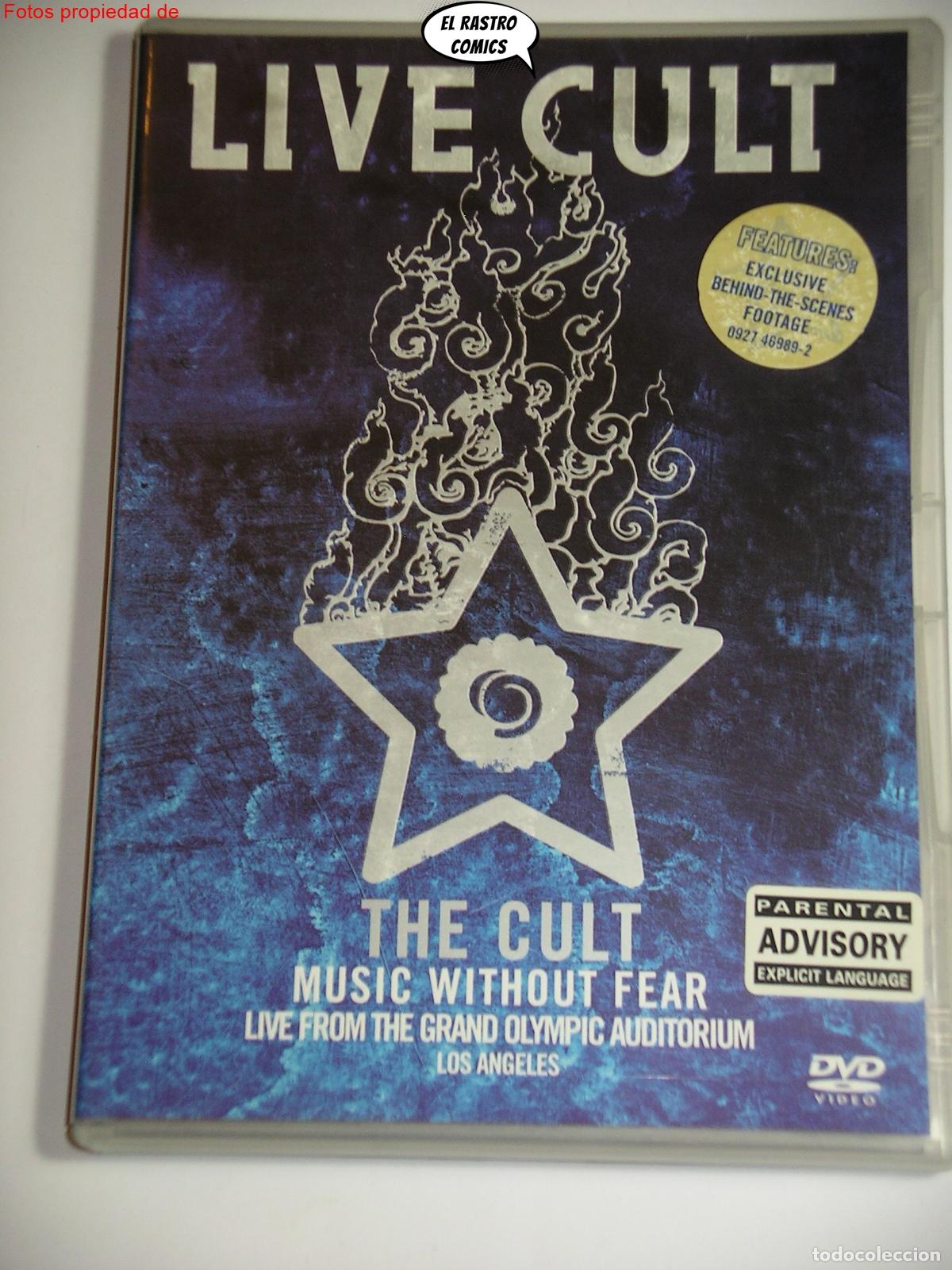 Music Videos and DVDs: The Cult Live, Music without fear, From the Grand Olympic Auditorium 2001, DVD, D4