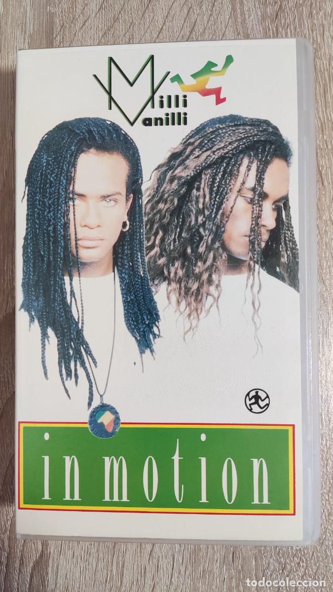 V&iacute;deos y DVD musicales: VHS - MILLI VANILLI - IN MOTION - POP - Foto 1