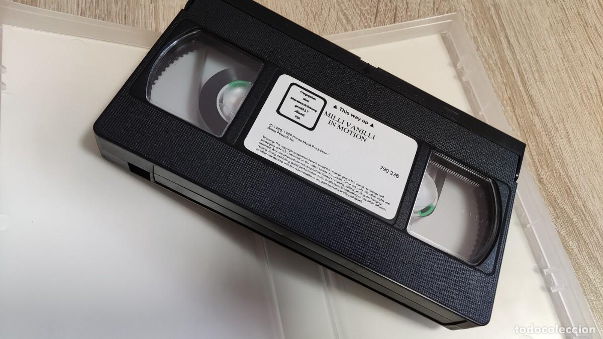 V&iacute;deos y DVD musicales: VHS - MILLI VANILLI - IN MOTION - POP - Foto 4