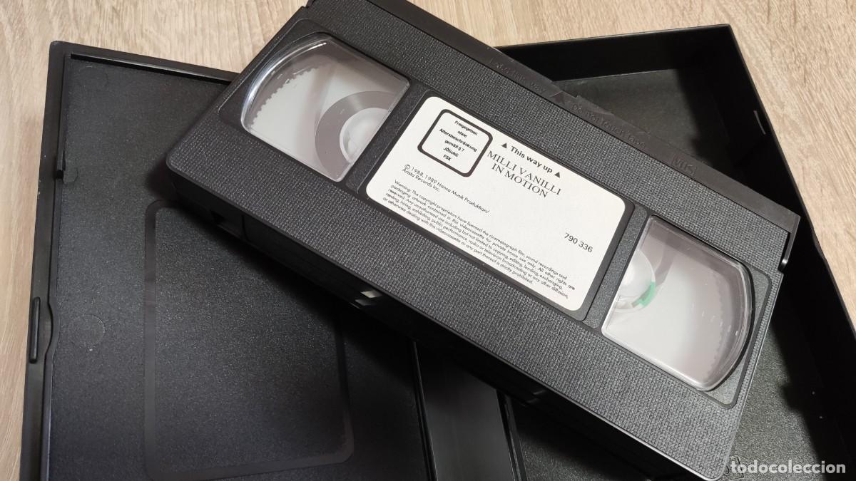 V&iacute;deos y DVD musicales: VHS - MILLI VANILLI - IN MOTION - POP - Foto 4