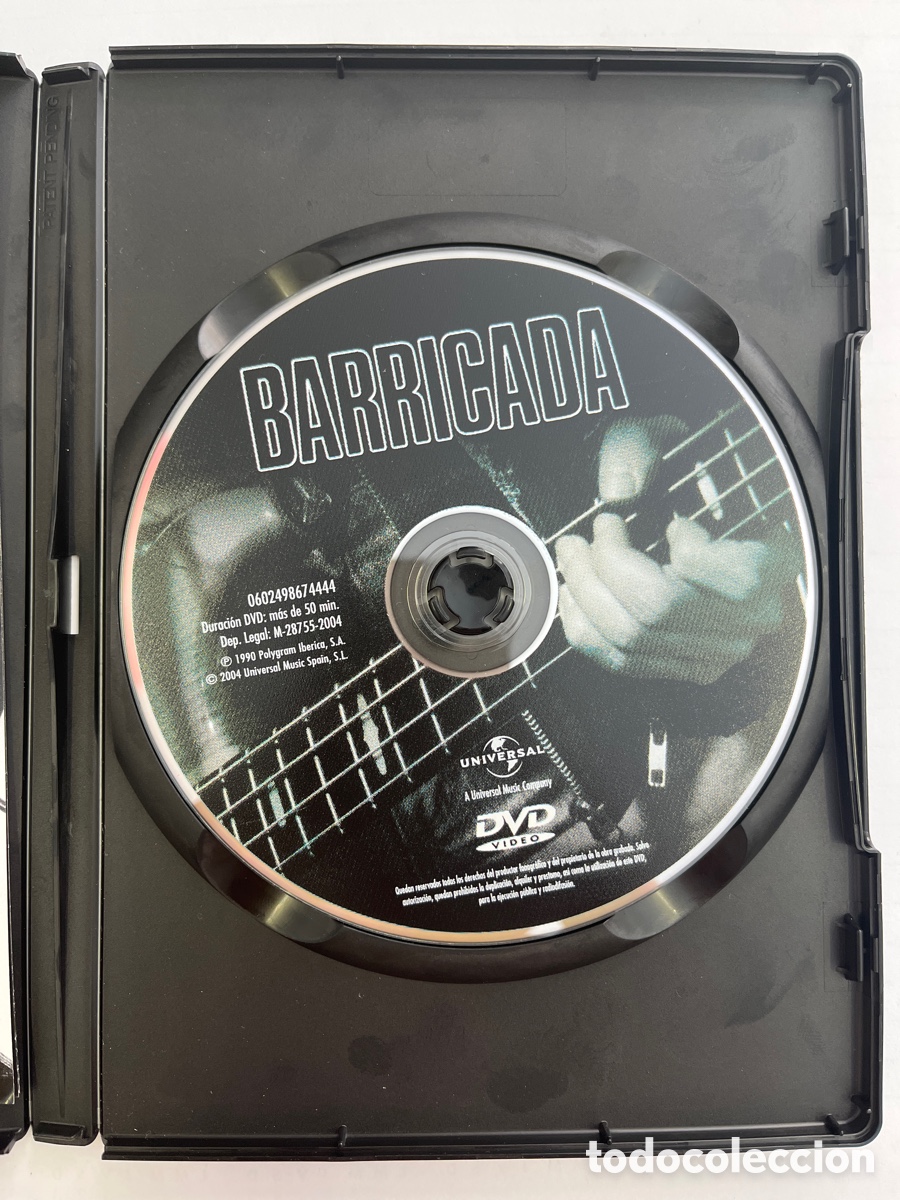 V&iacute;deos y DVD musicales: BARRICADA. DOBLE DIRECTO. DVD - Foto 3