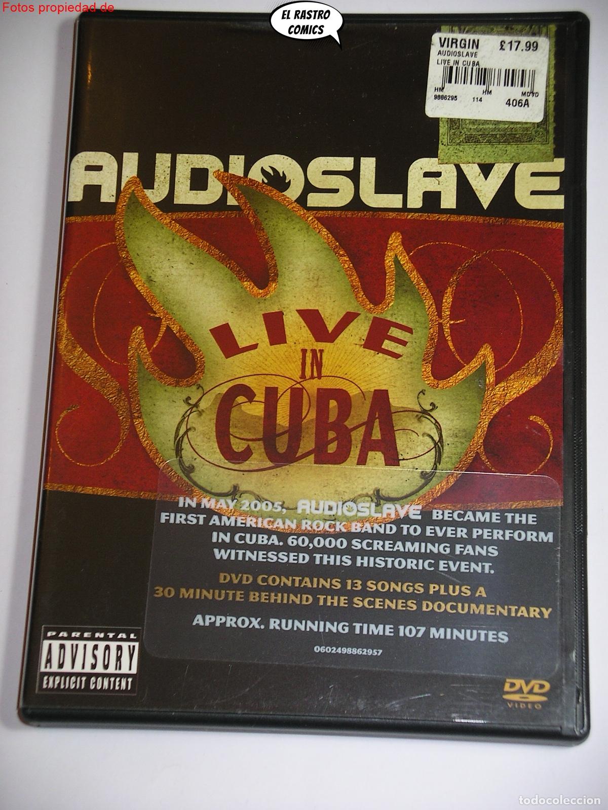 Music Videos and DVDs: Audioslave, Live in Cuba, at the anti-imperialist plaza, in Habana 2005, DVD, D5