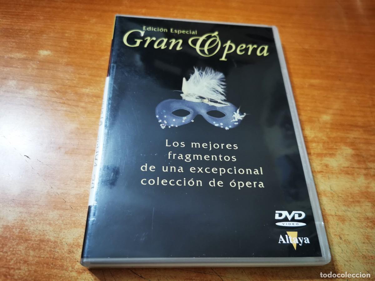 Video e DVD Musicali: GRAN OPERA EDICION ESPECIAL DVD ALTAYA MEJORES FRAGMENTOS DE UNA EXCEPCIONAL COLECCION