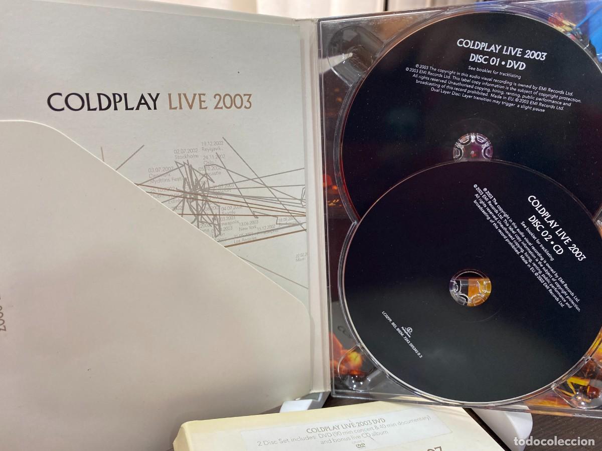 V&iacute;deos y DVD musicales: Coldplay - Live 2003 (DVD + CD) - Foto 3