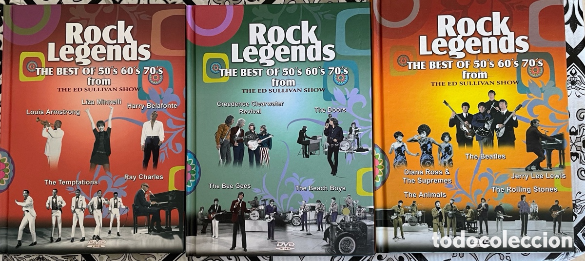 Video e DVD Musicali: Rock Legends vol 1-2-3 DVD