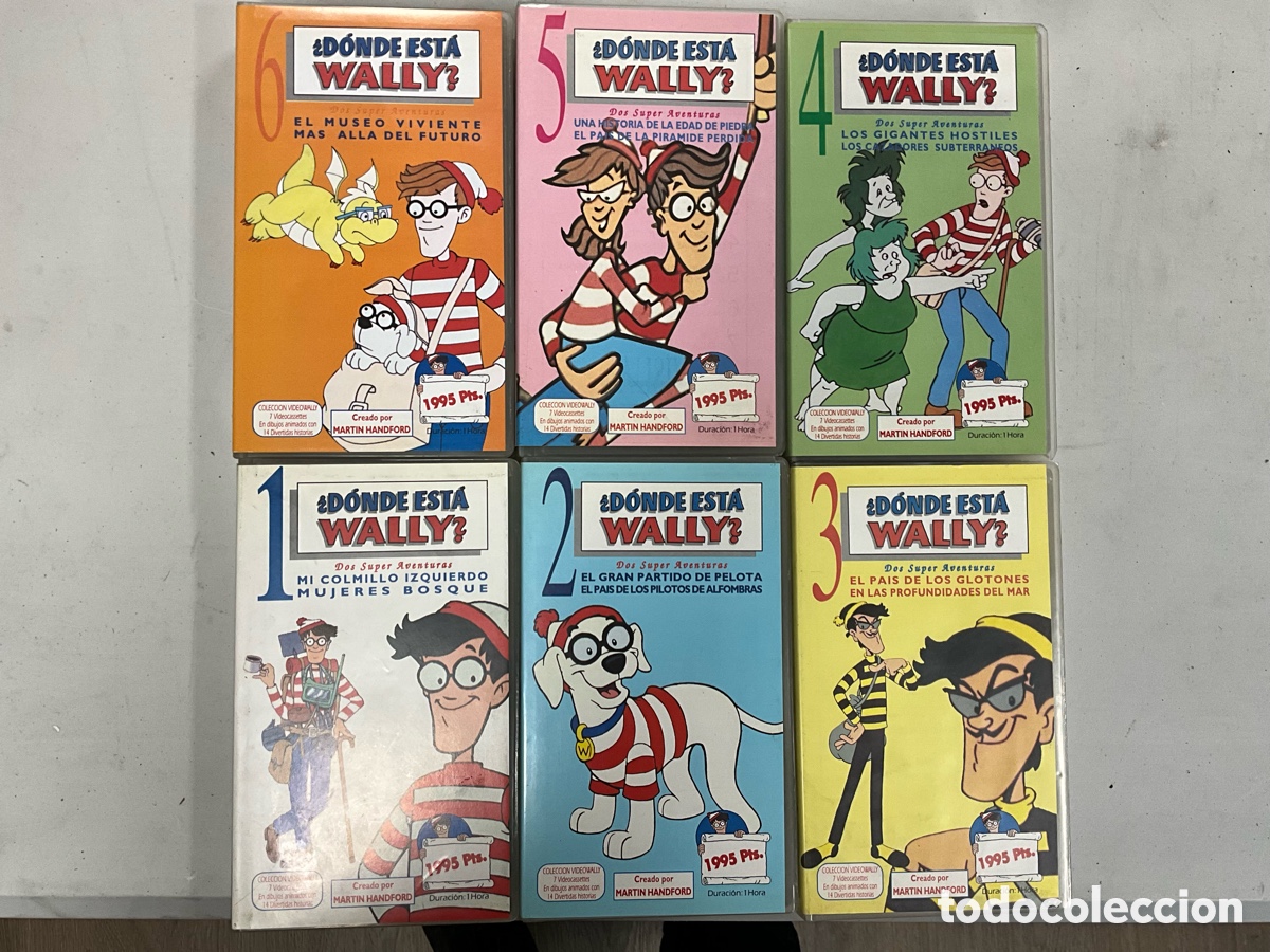 Music Videos and DVDs: &iquest;DONDE ESTA WALLY? 6 cintas VHS