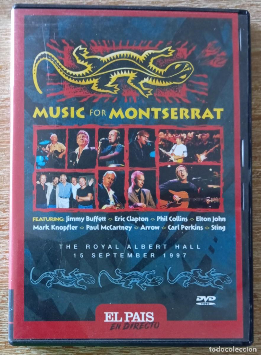 V&iacute;deos e DVD Musicais: DVD MUSIC FOR MONTSERRAT