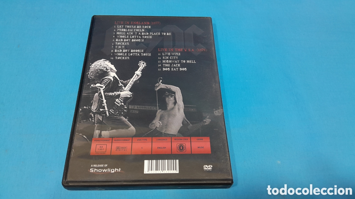 V&iacute;deos y DVD musicales: AC DC - LIVE PERFOMANCE - Foto 2