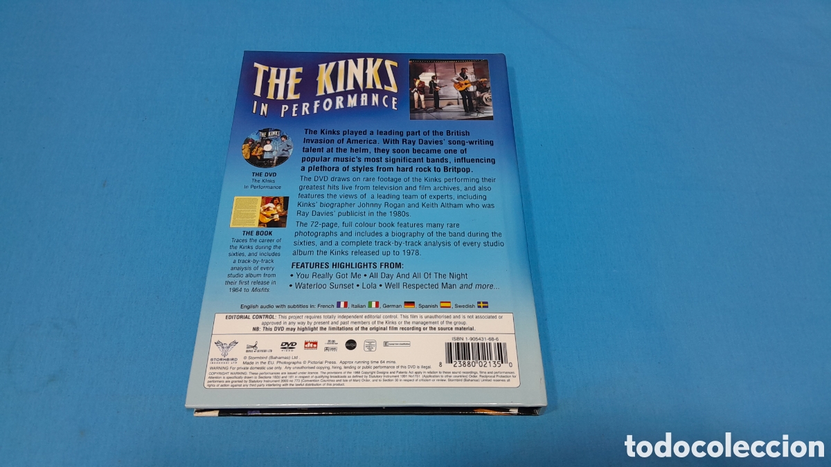 V&iacute;deos y DVD musicales: THE KINKS IN PERFOMANCE - Foto 2