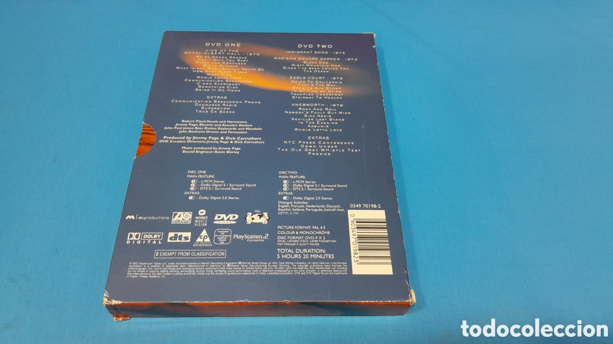 V&iacute;deos y DVD musicales: LED ZEPPELIN - Foto 2