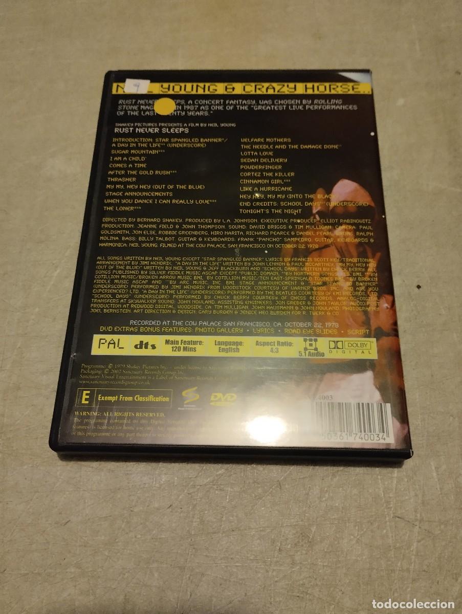 V&iacute;deos y DVD musicales: Neil Young Rust Never Sleeps DVD - Foto 2