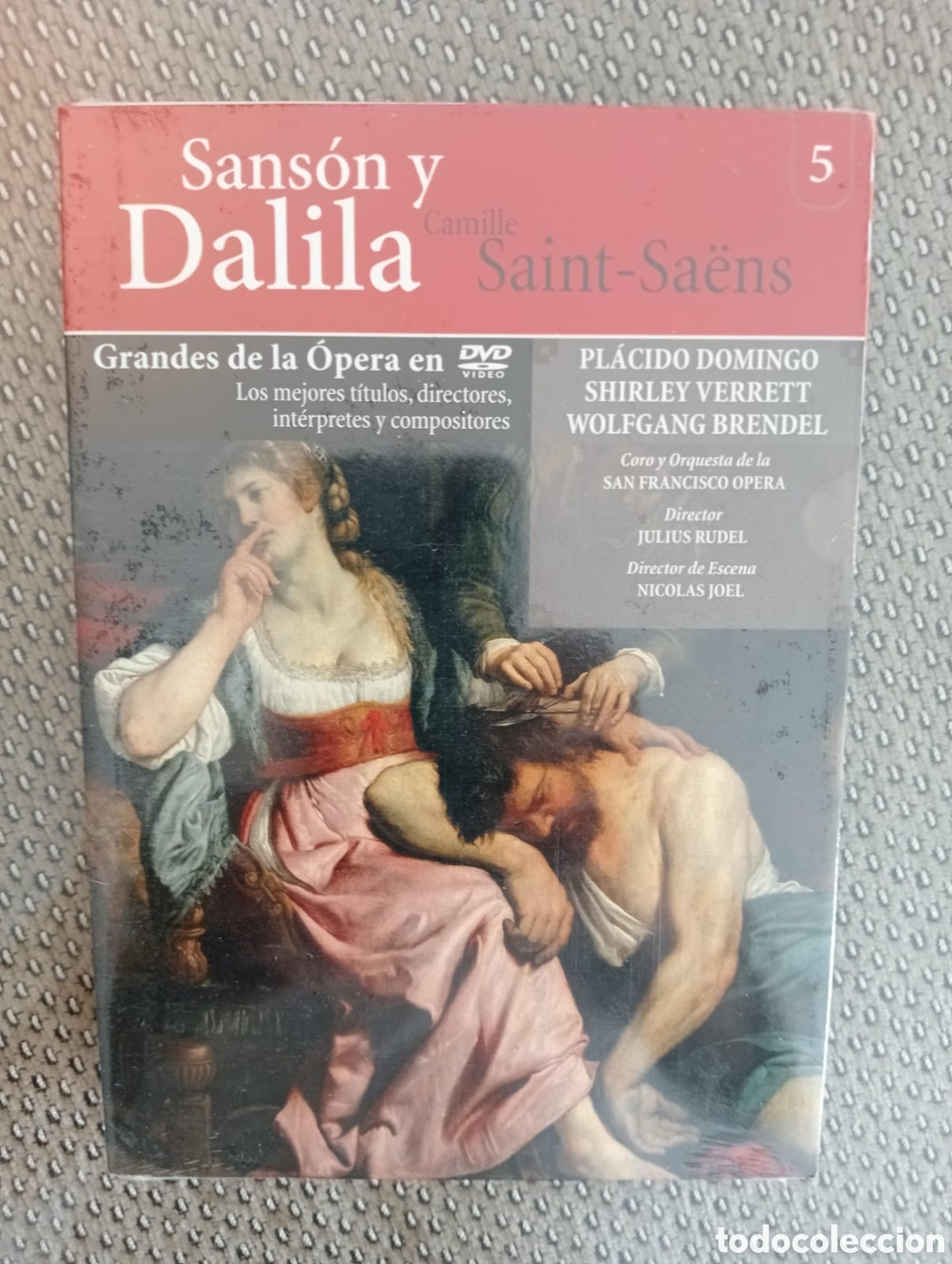 V&iacute;deos y DVD Musicales: Sans&oacute;n y Dalila. CAMILLE SAINT-SAENS Grandes &Oacute;peras en DVD. Precintado. Nuevo