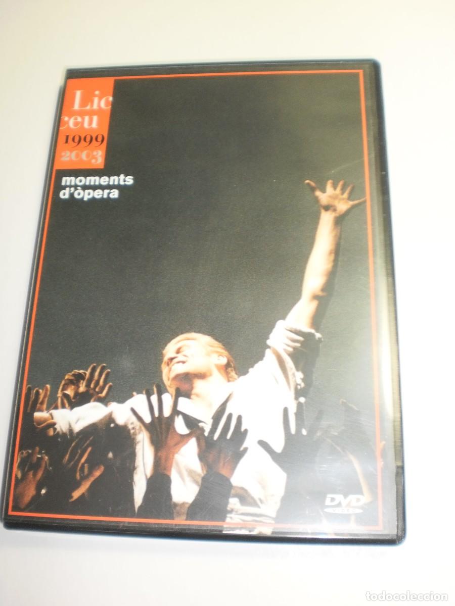 Video e DVD Musicali: dvd moments d&acute;&ograve;pera. liceu 1999 2003. 120 min amb d&iacute;ptic (seminou)
