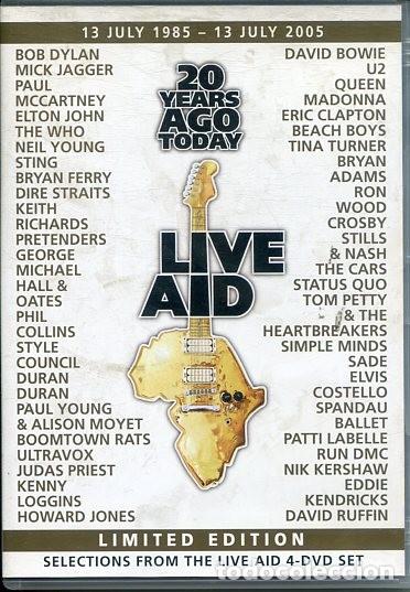 V&iacute;deos e DVD Musicais: LIVE AID (20 YEARS AGO TODAY) DVD WOODCHARM 2005)