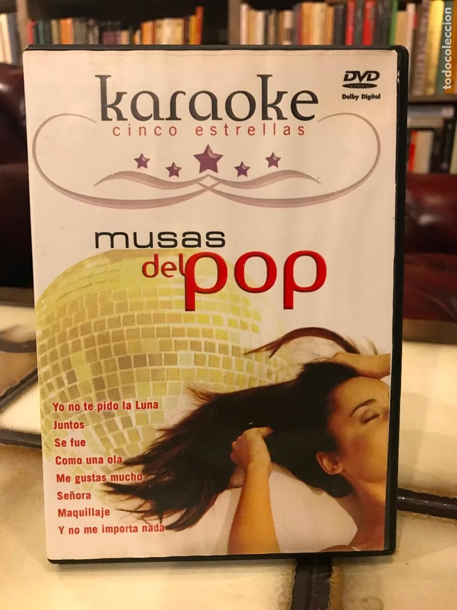 V&iacute;deos e DVD Musicais: Karaoke cinco estrellas. Musas del pop.