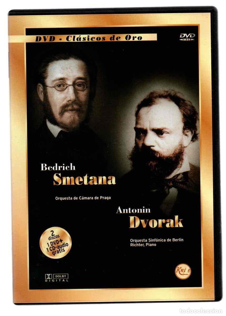 Music Videos and DVDs: DVD BEDRICH SMETANA Y ANTONIN DVORAK CLASICOS DE ORO. 1 DVD Y 1 CD. KNIFE MUSIC 2002