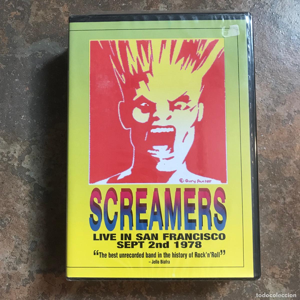 Vid&eacute;os y DVD Musicaux: SCREAMERS - LIVE IN SAN FRANCISCO SEPT 2ND 1978 - DVD MVD 2004 NUEVO