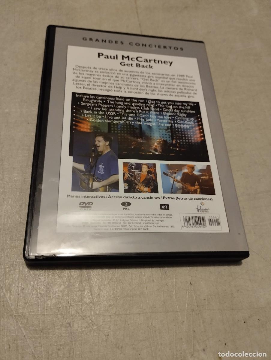 V&iacute;deos y DVD musicales: Paul McCartney Get Back DVD - Foto 2