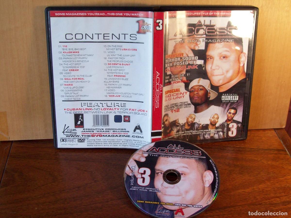 Vid&eacute;os y DVD Musicaux: ALL ACCESS THE DVD MAGAZINE - DVD VOLUMEN N&ordm; 3