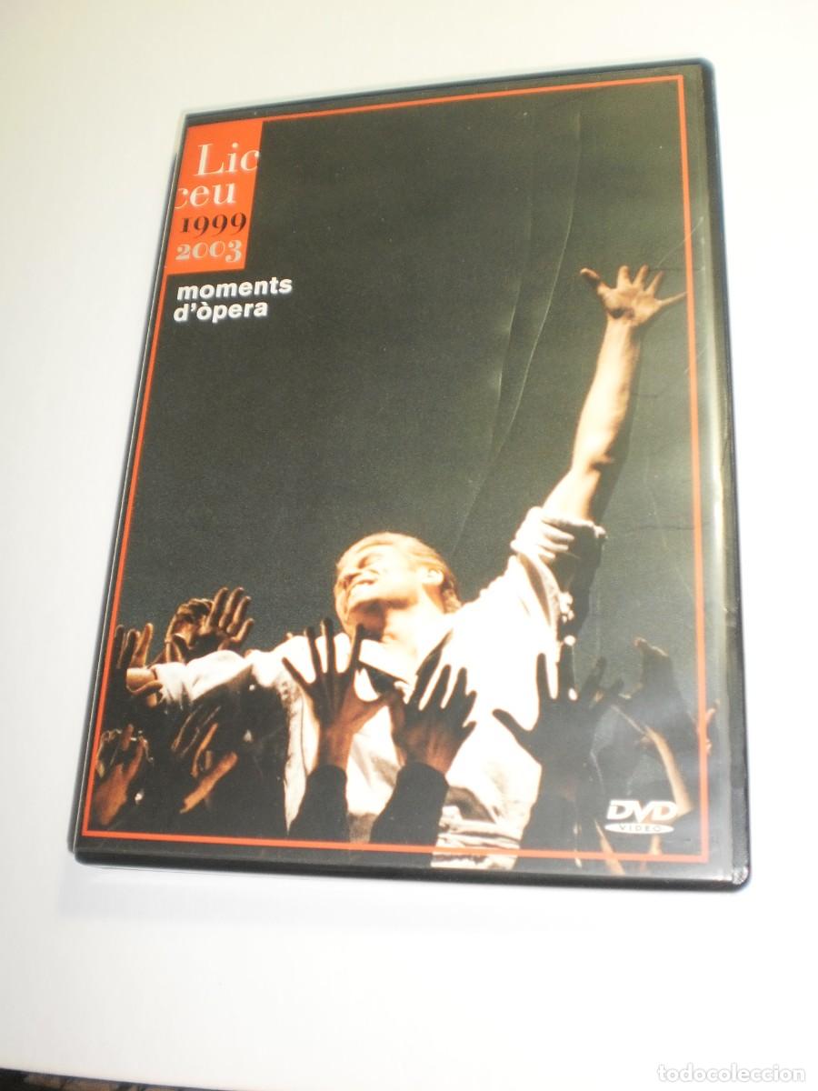 Vid&eacute;os y DVD Musicaux: dvd moments d&acute;&ograve;pera. liceu 1999 2003. 120 min amb d&iacute;ptic (seminou)