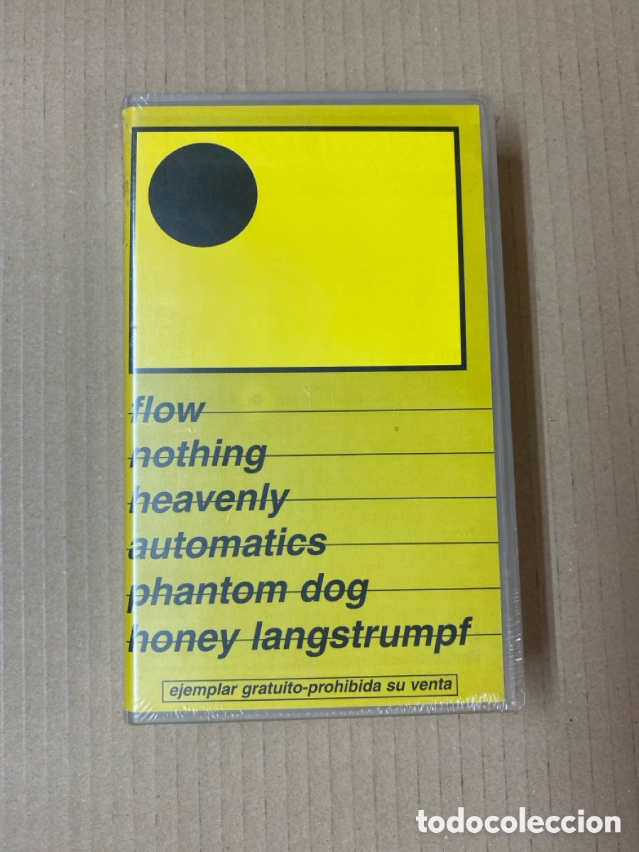 Vid&eacute;os y DVD Musicaux: VHS VIDEO ELEFANT 96. 6 TEMAS. ELEFANT R&Eacute;CORDS. PRECINTADO DE F&Aacute;BRICA