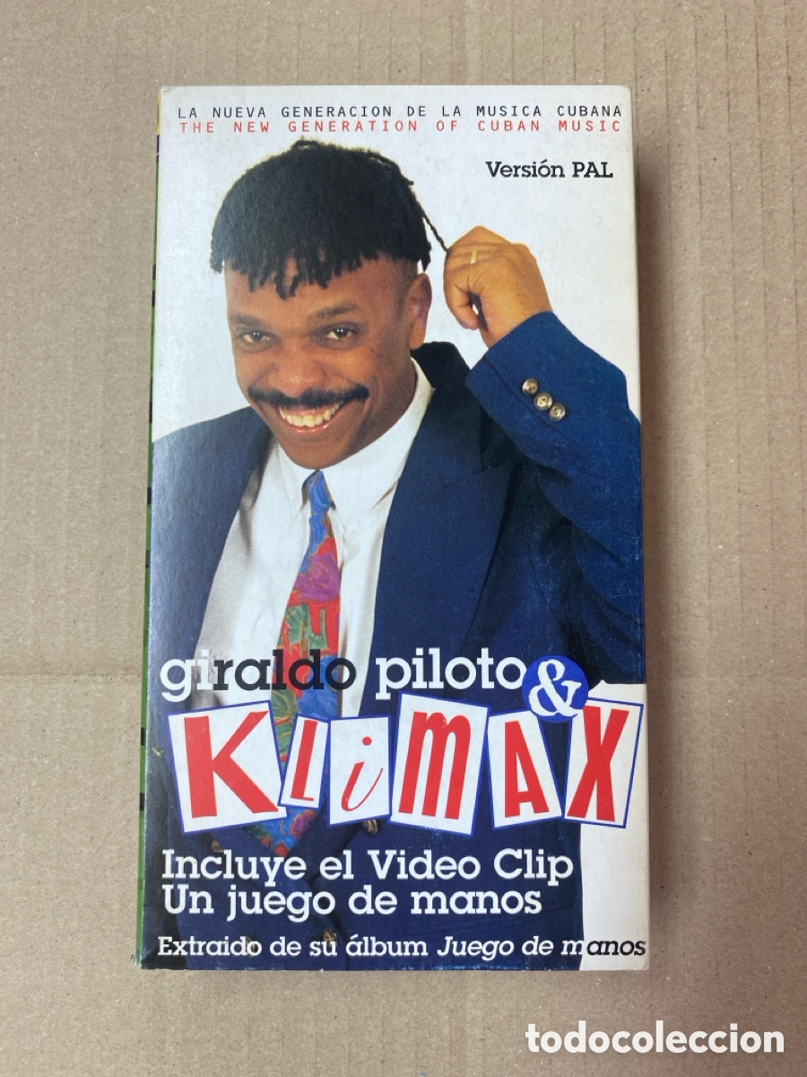 Vid&eacute;os y DVD Musicaux: VHS GIRALDO PILOTO & KLIMAX. INCLUYE VIDEOCLIP &ldquo;UN JUEGO DE MANOS&rdquo;