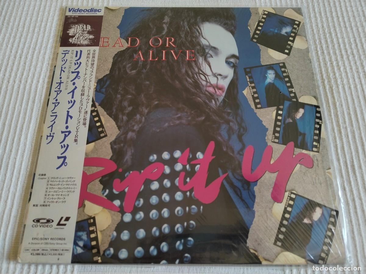 V&iacute;deos y DVD musicales: Dead or Alive - Rip it up - LaserDisc - Foto 1