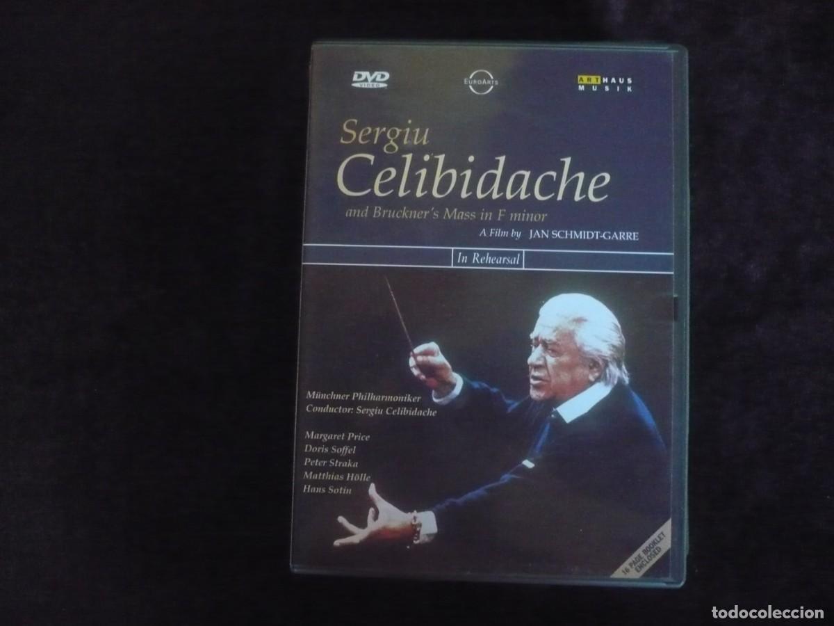 V&iacute;deos y DVD musicales: sergiu celibidache - dvd + librito como nuevo - Foto 1