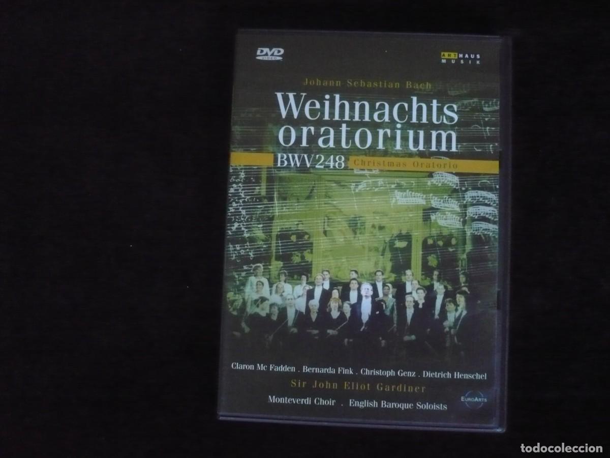 Video e DVD Musicali: bach - weihnachtsoratorium - 2 dvd + librito como nuevos
