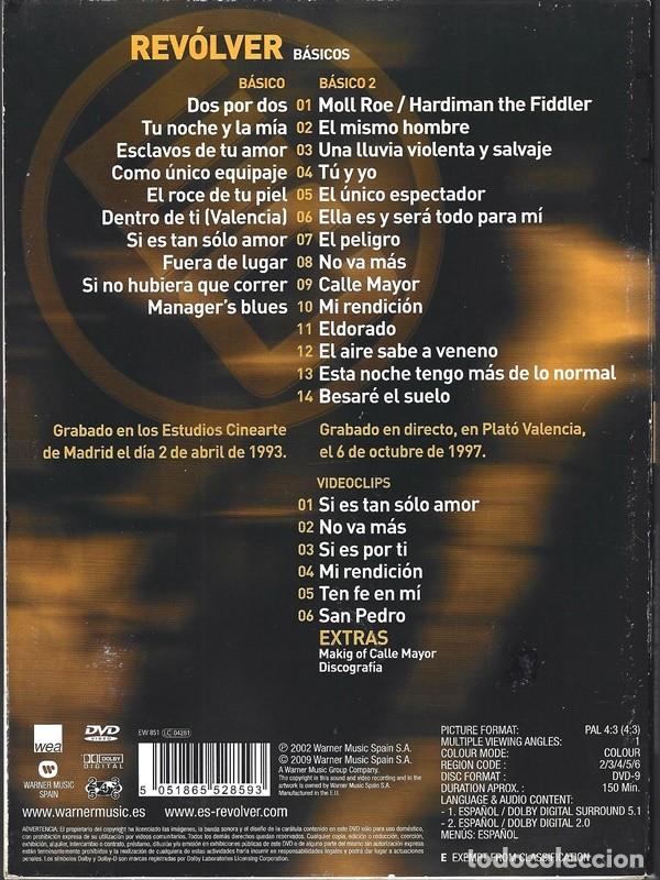 V&iacute;deos y DVD musicales: REV&Oacute;LVER B&Aacute;SICOS (EDICI&Oacute;N DIGIPACK) - Foto 2
