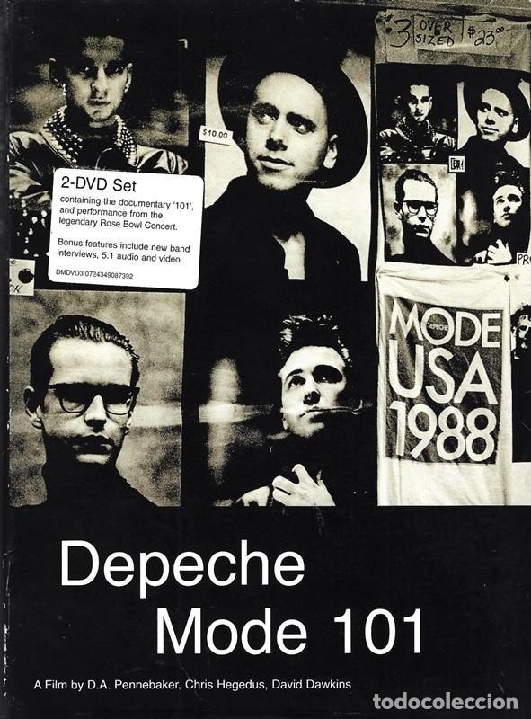 V&iacute;deos y DVD musicales: DESPECHE MODE 101 (EDICI&Oacute;N DIGIPACK) - Foto 1