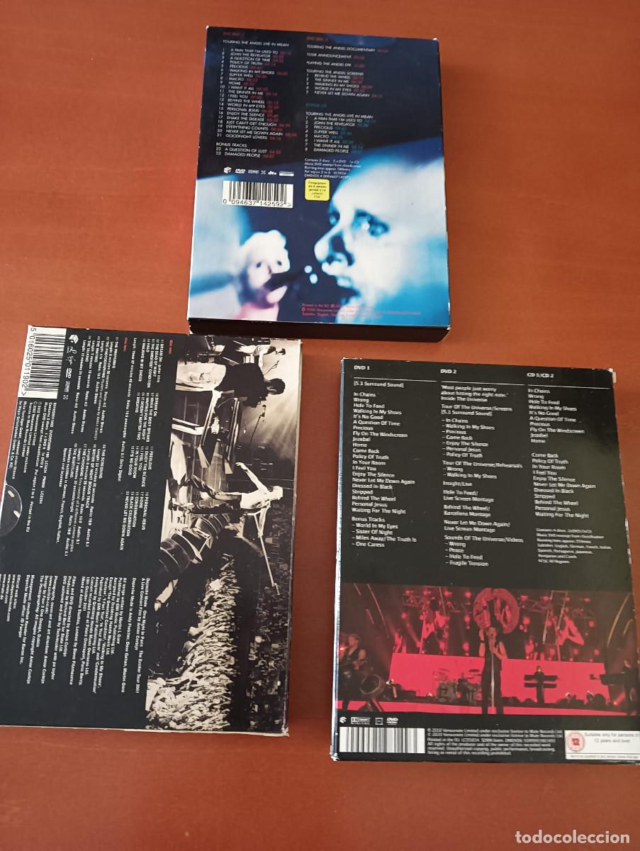 V&iacute;deos y DVD musicales: DEPECHE MODE ~ Lote 3 DVDS LIVE - Foto 2