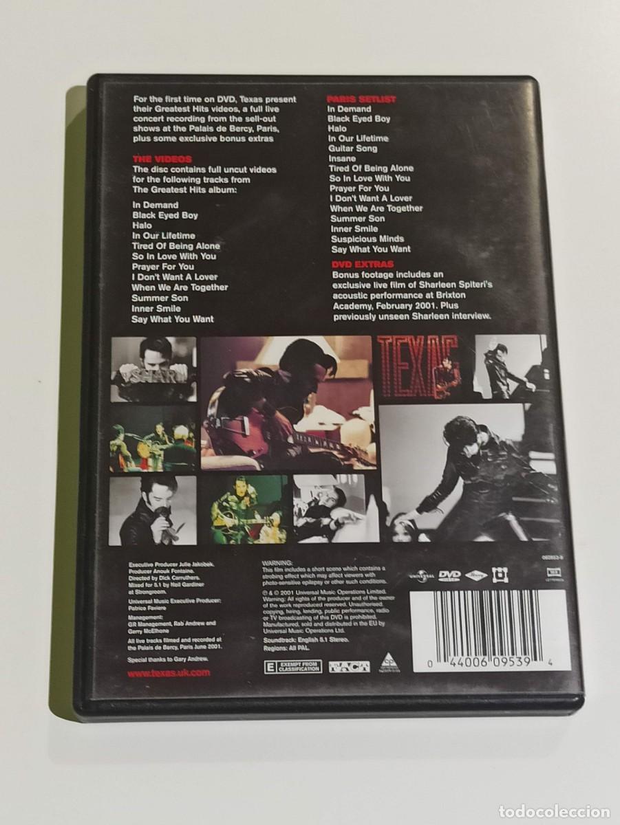 V&iacute;deos y DVD musicales: Dvd de Texas in paris - Foto 2