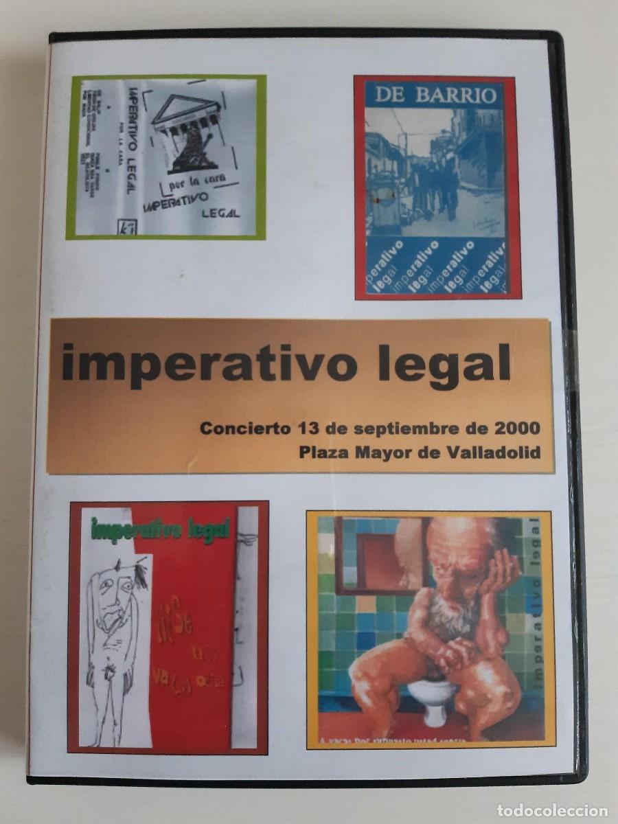 Musikvideos und DVDs: dvd Imperativo Legal concierto 13 de septiembre de 2000 plaza mayor de Valladolid
