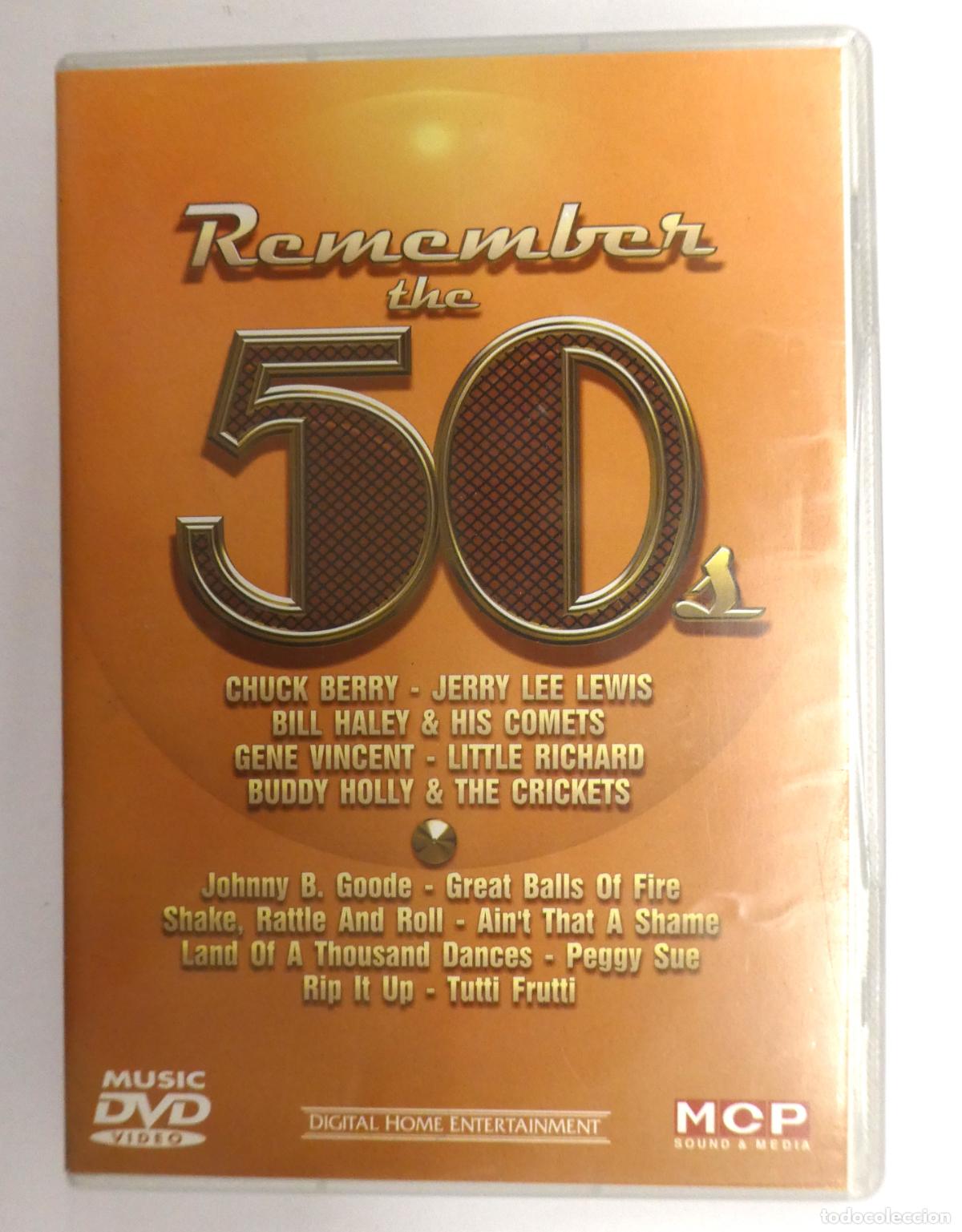 V&iacute;deos y DVD Musicales: DVD Remember the 50's