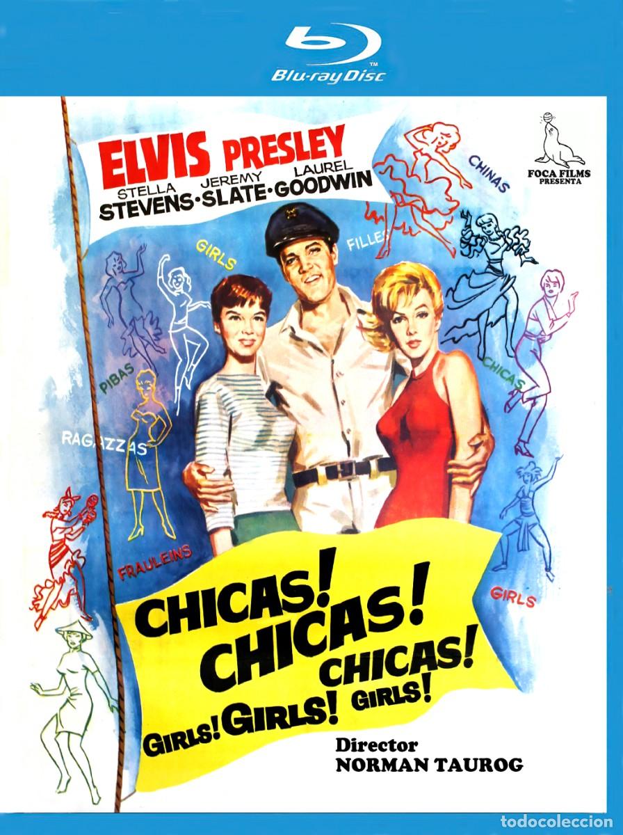 V&iacute;deos y DVD musicales: CHICAS! CHICAS! CHICAS! - GIRLS! GIRLS! GIRLS! 1962 BLU-RAY PRECINTADO IMPORTACI&Oacute;N ELVIS PRESLEY