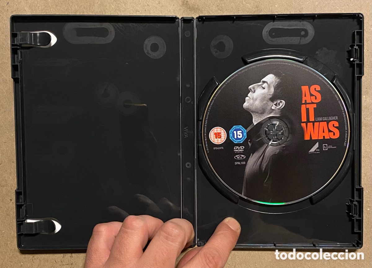 V&iacute;deos y DVD musicales: DVD. LIAM GALLAGHER &ldquo;AS IT WAS&rdquo; (WARNER 2019). - Foto 2