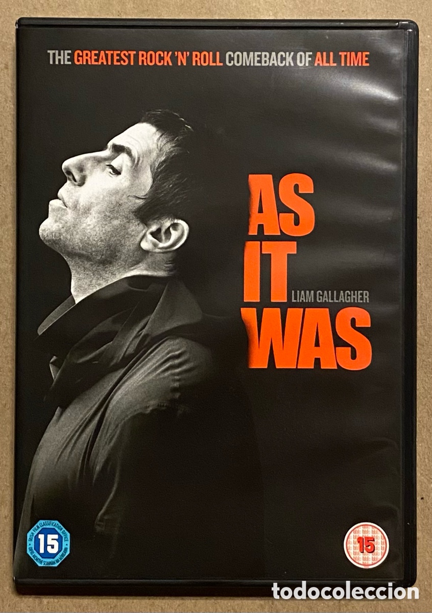V&iacute;deos y DVD musicales: DVD. LIAM GALLAGHER &ldquo;AS IT WAS&rdquo; (WARNER 2019). - Foto 1