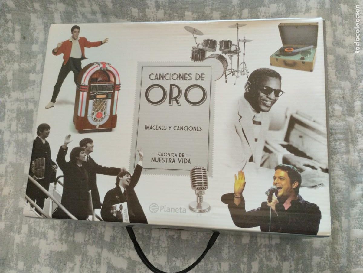 V&iacute;deos y DVD Musicales: Canciones de Oro. Editorial Planeta