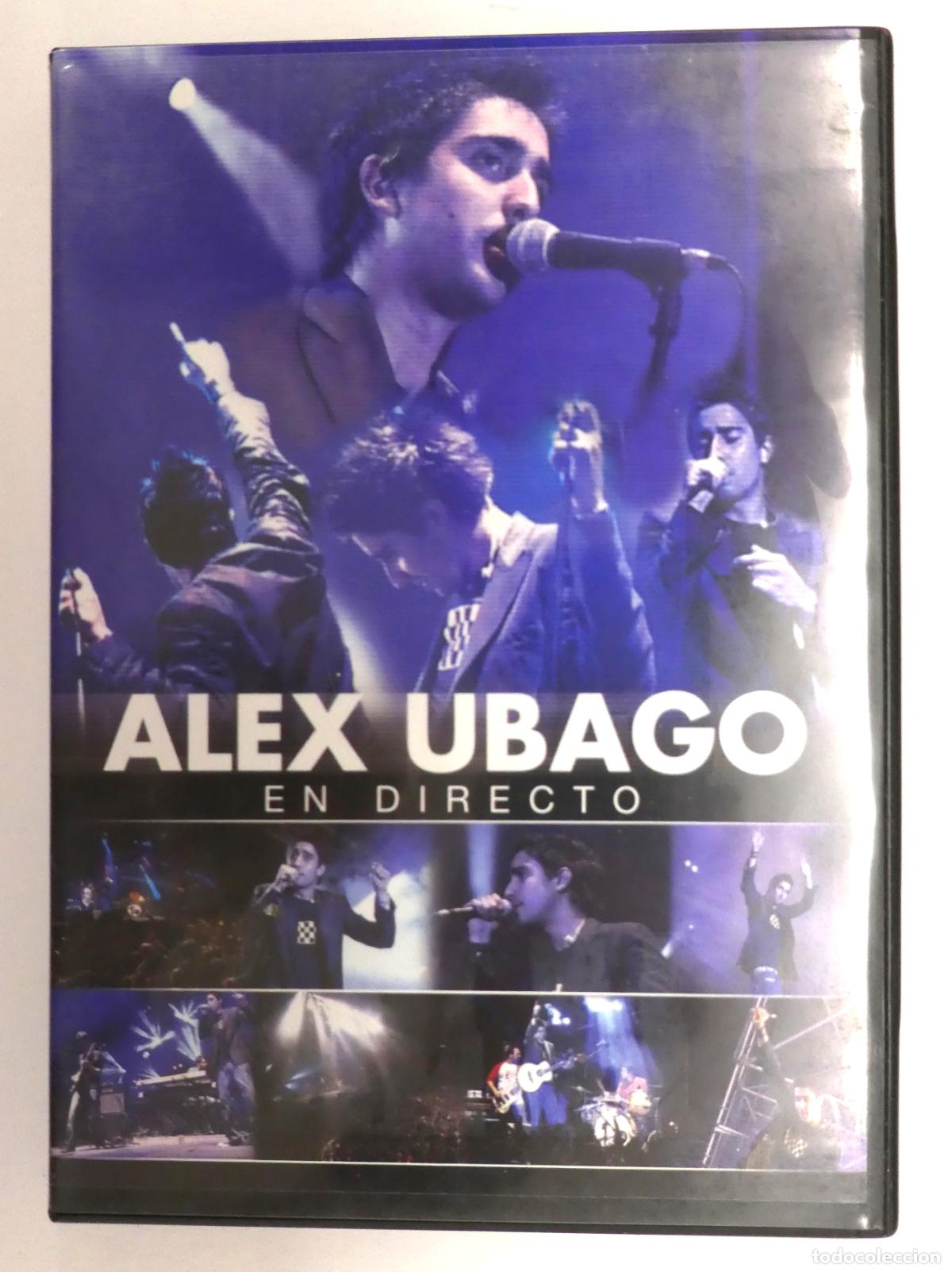 V&iacute;deos y DVD musicales: DVD ALEX UBAGO &rdquo;EN DIRECTO&rdquo; - Foto 1