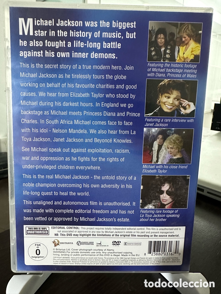 V&iacute;deos y DVD musicales: Michael Jackson - A Definitive History (DVD) - Foto 2