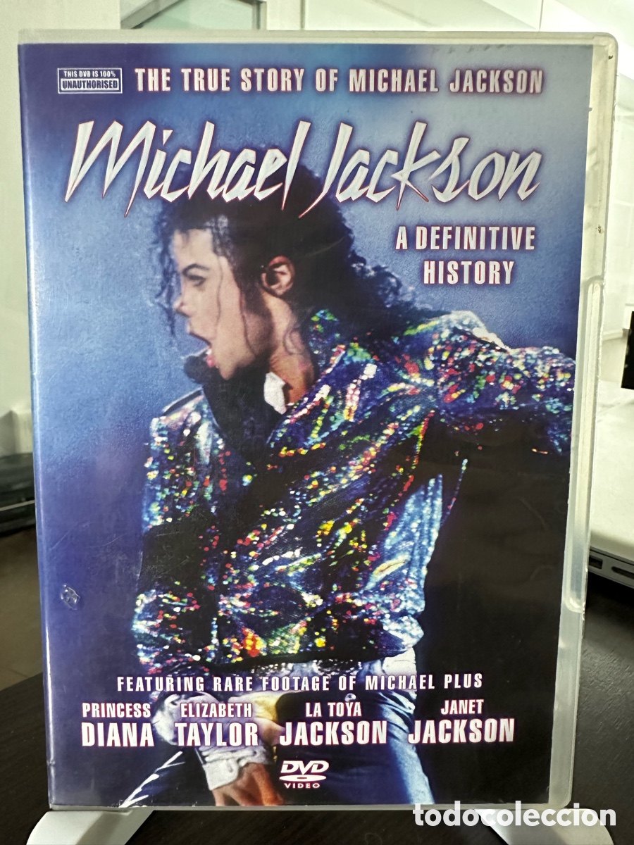V&iacute;deos y DVD musicales: Michael Jackson - A Definitive History (DVD) - Foto 1