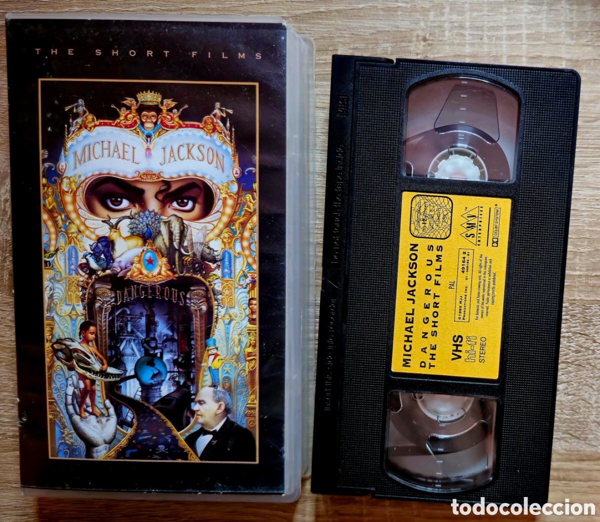V&iacute;deos y DVD musicales: vhs - MICHAEL JACKSON - DANGEROUS - Foto 1