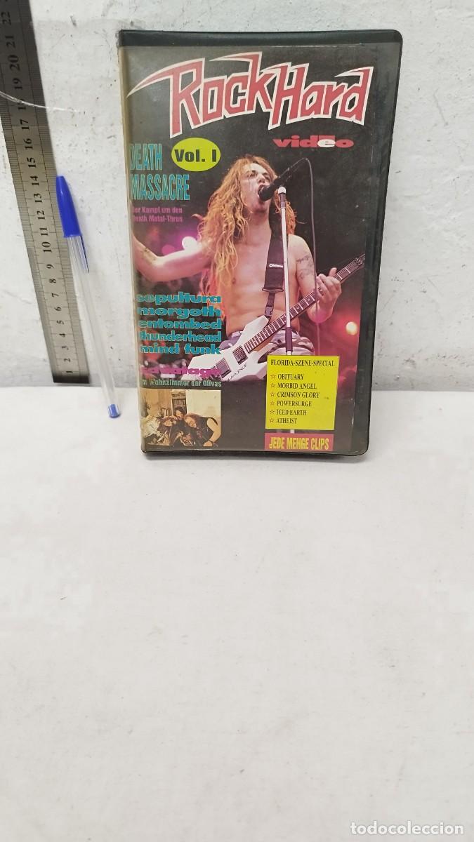 V&iacute;deos y DVD Musicales: Rock Hard Video Vol. 1. Vhs de musica
