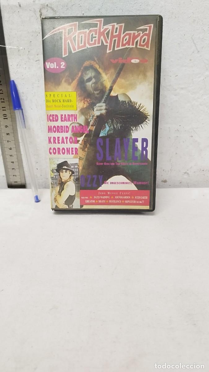 V&iacute;deos y DVD Musicales: Rock Hard Video Vol. 2. Vhs de musica