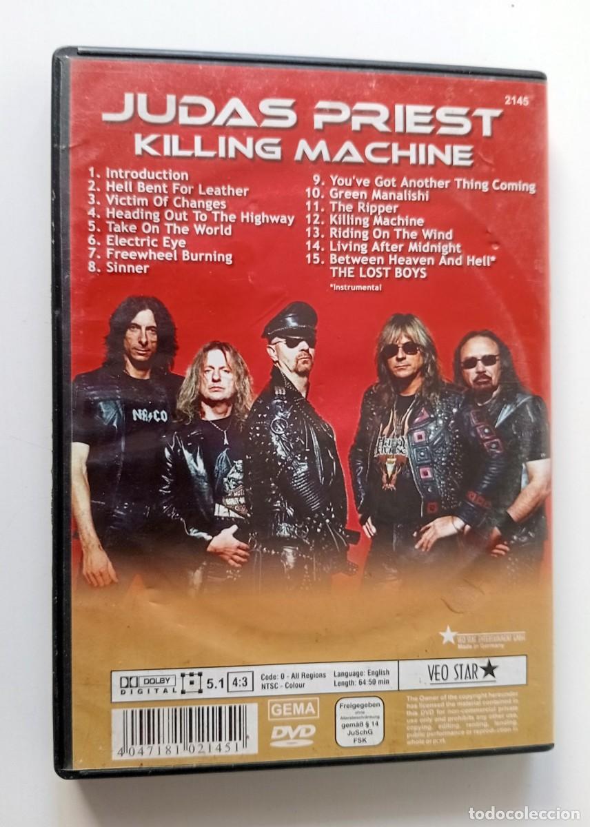 V&iacute;deos y DVD musicales: DVD JUDAS PRIEST - KILLING MACHINE - Foto 2