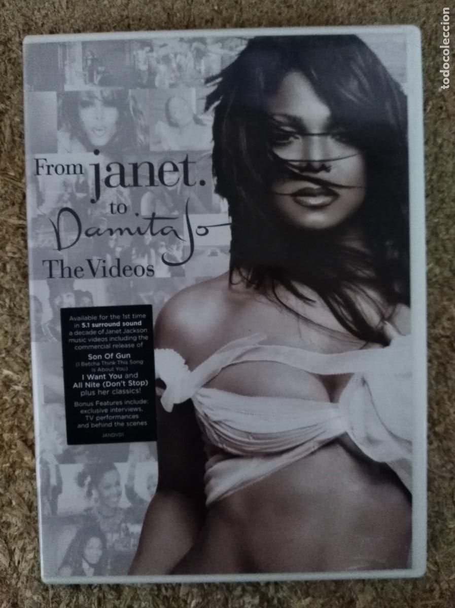 V&iacute;deos e DVD Musicais: DVD Musical.From Janet to Damita