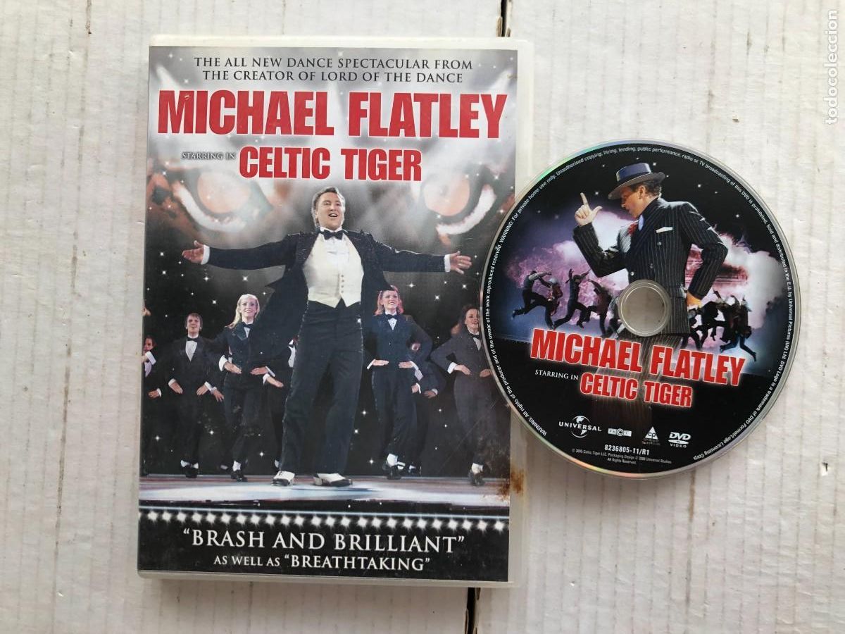 Music Videos and DVDs: MICHAEL FLATLEY CELTIC TIGER LORD OF THE DANCE - DVD KREATEN MUSICAL