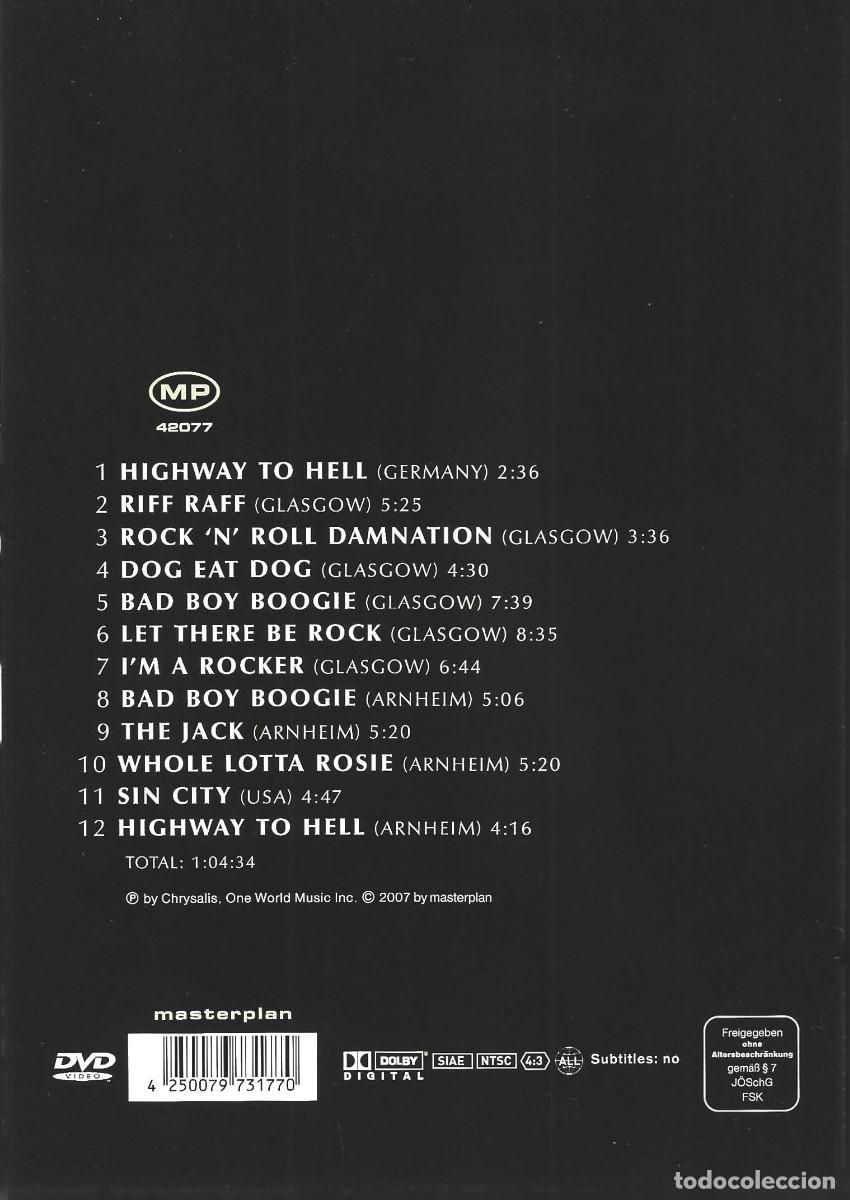 V&iacute;deos y DVD musicales: AC/DC &uml;HIGHWAY TO HELL&uml; - Foto 2