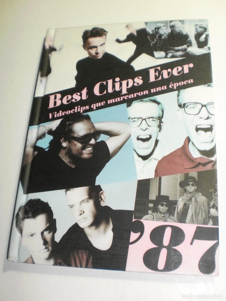 V&iacute;deos y DVD Musicales: dvd libro best clips ever '87. videoclips que marcaron una &eacute;poca- emi 2011 spain (seminuevo)